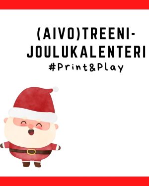 Pukin joulutreenihaaste aka aivojumppajoulukalenteri
