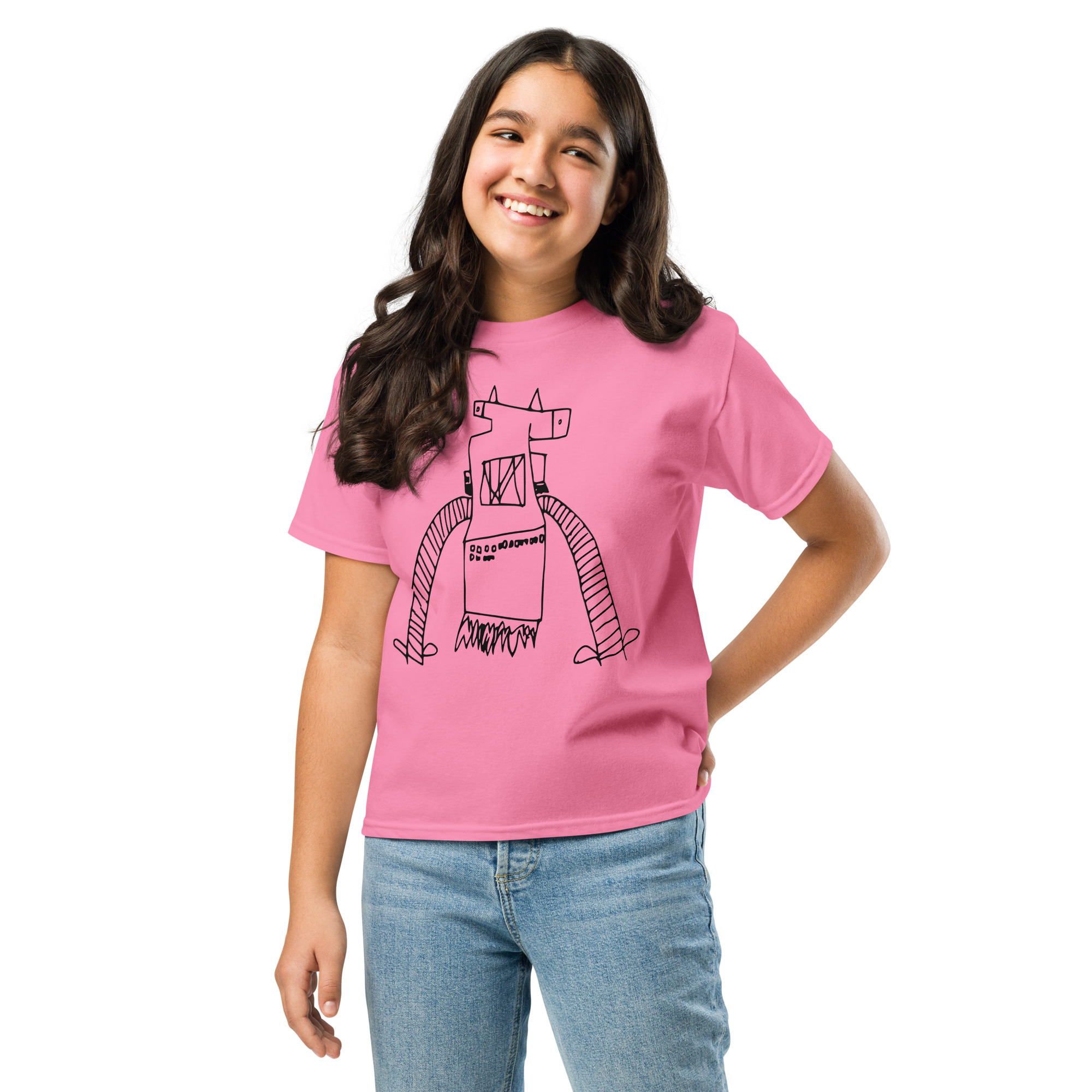 Your Child’s Artwork | Custom Photo Youth T-Shirt - Image 8