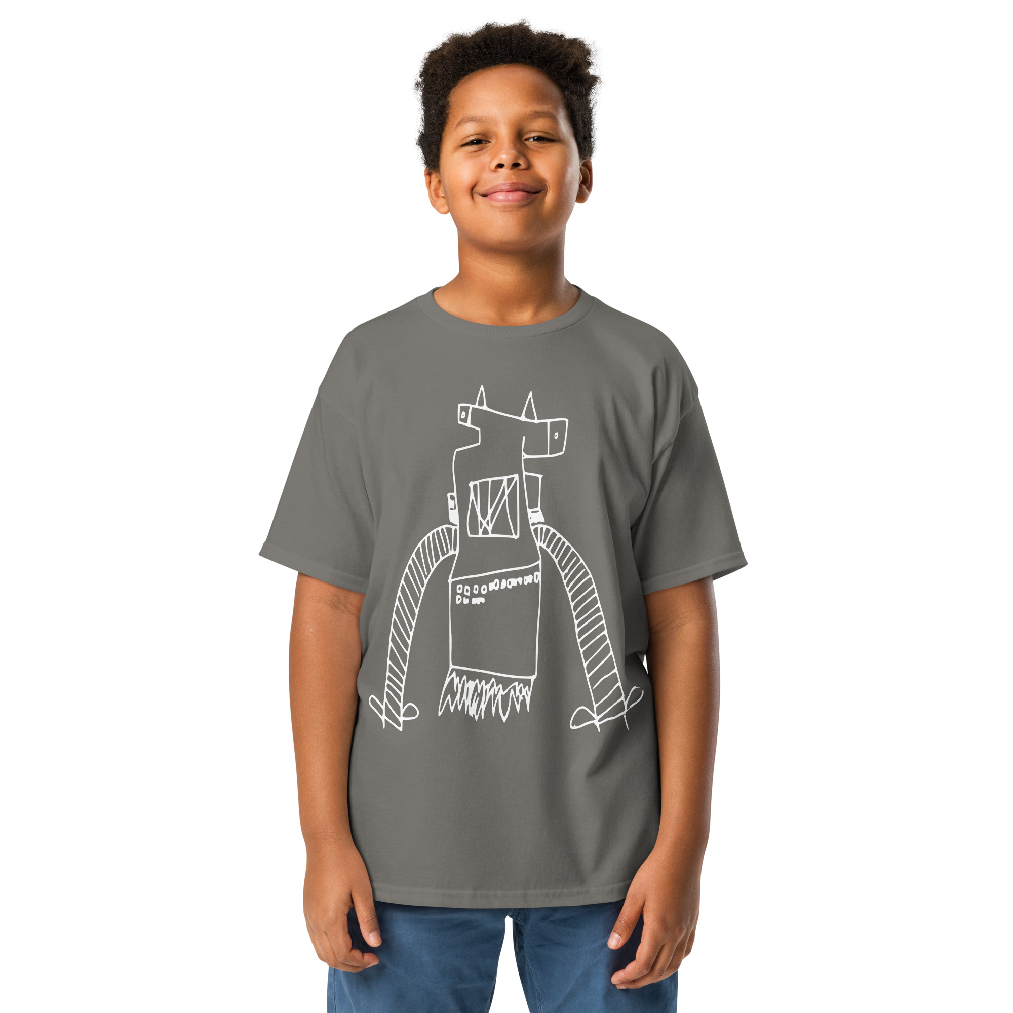 Your Child’s Artwork | Custom Photo Youth T-Shirt - Image 4