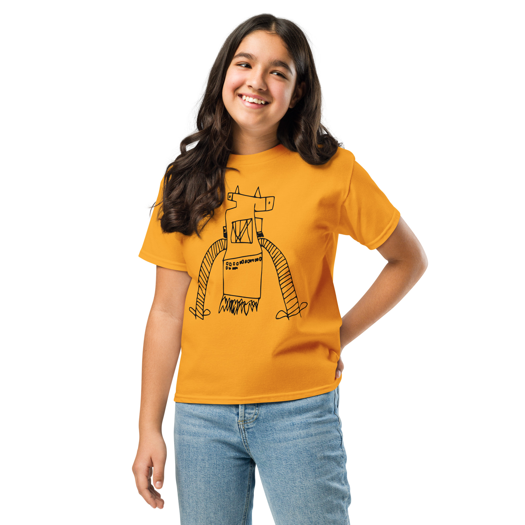 Your Child’s Artwork | Custom Photo Youth T-Shirt - Image 9