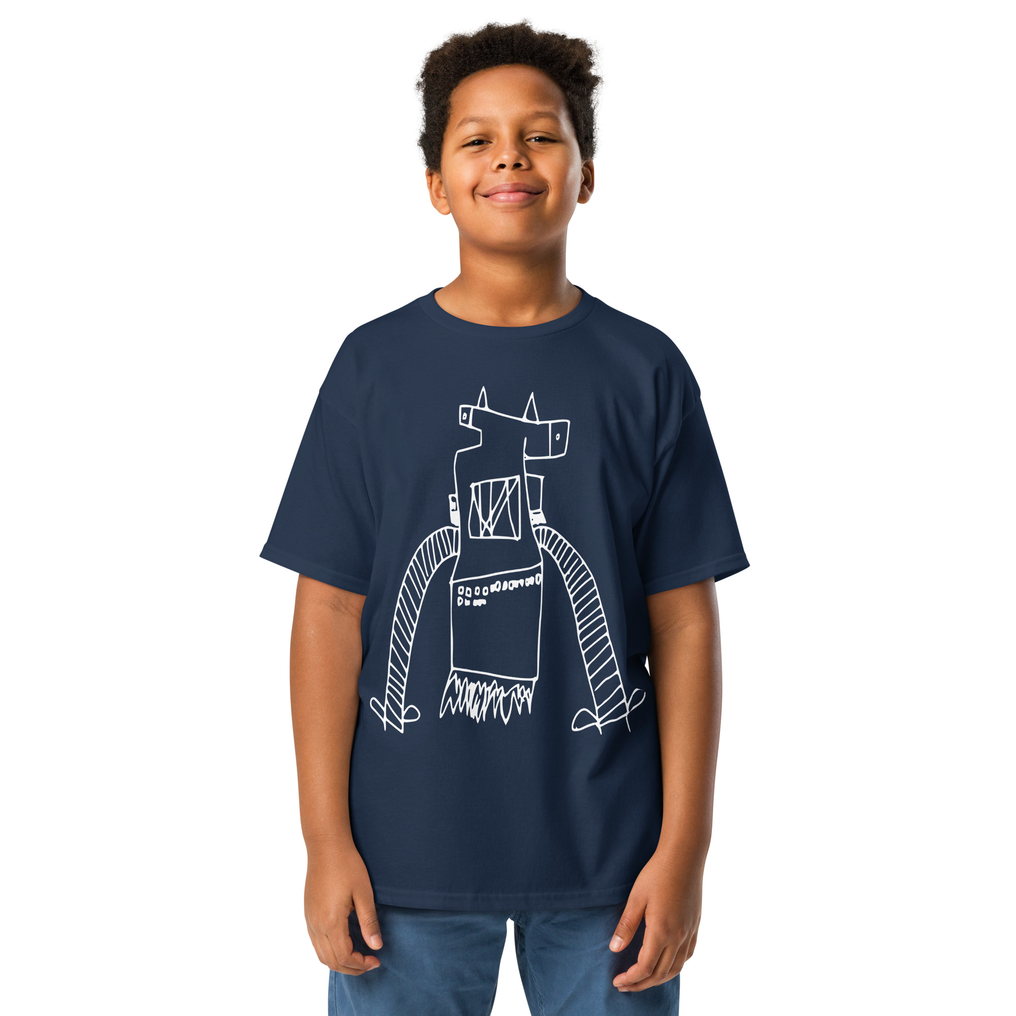 Your Child’s Artwork | Custom Photo Youth T-Shirt - Image 3
