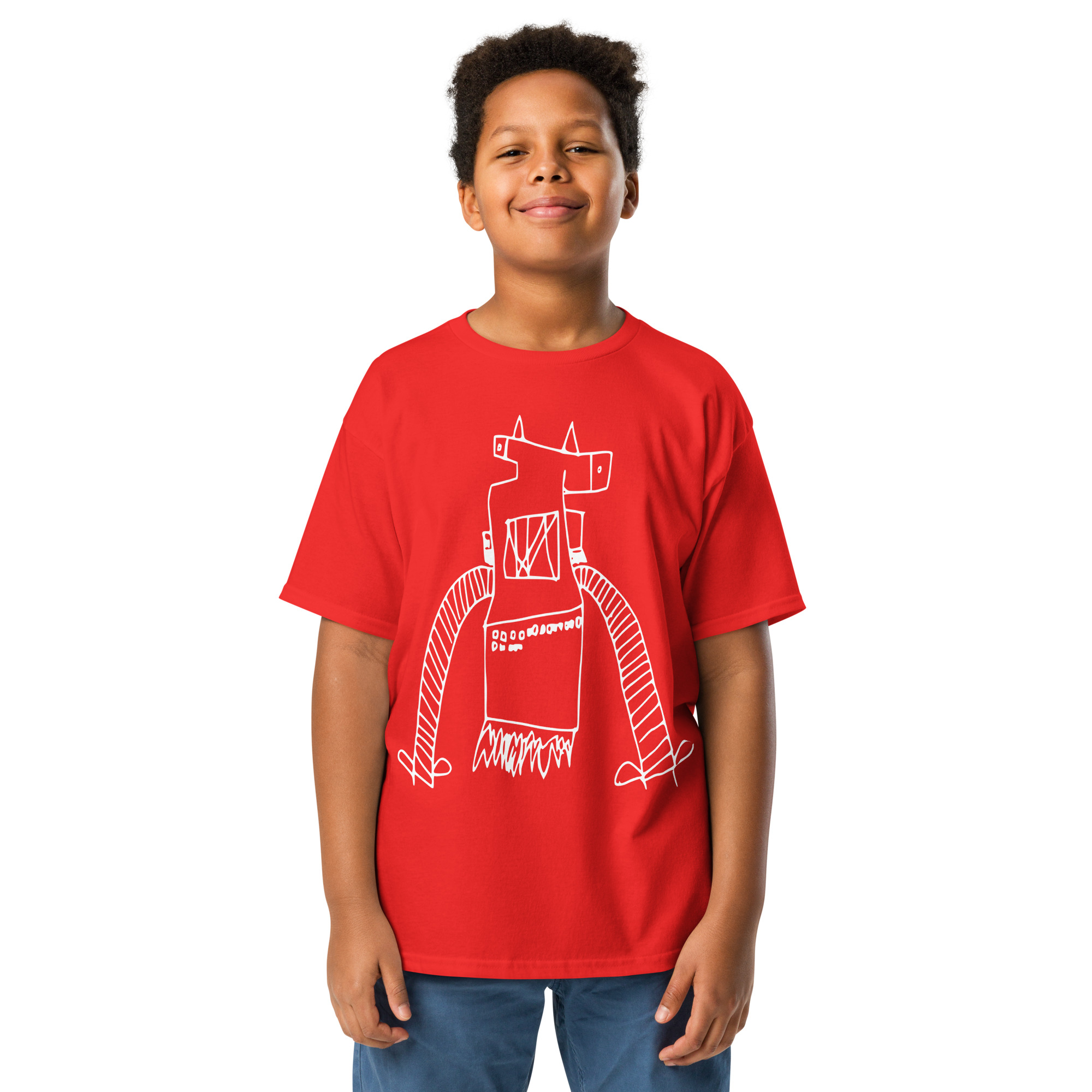 Your Child’s Artwork | Custom Photo Youth T-Shirt - Image 7