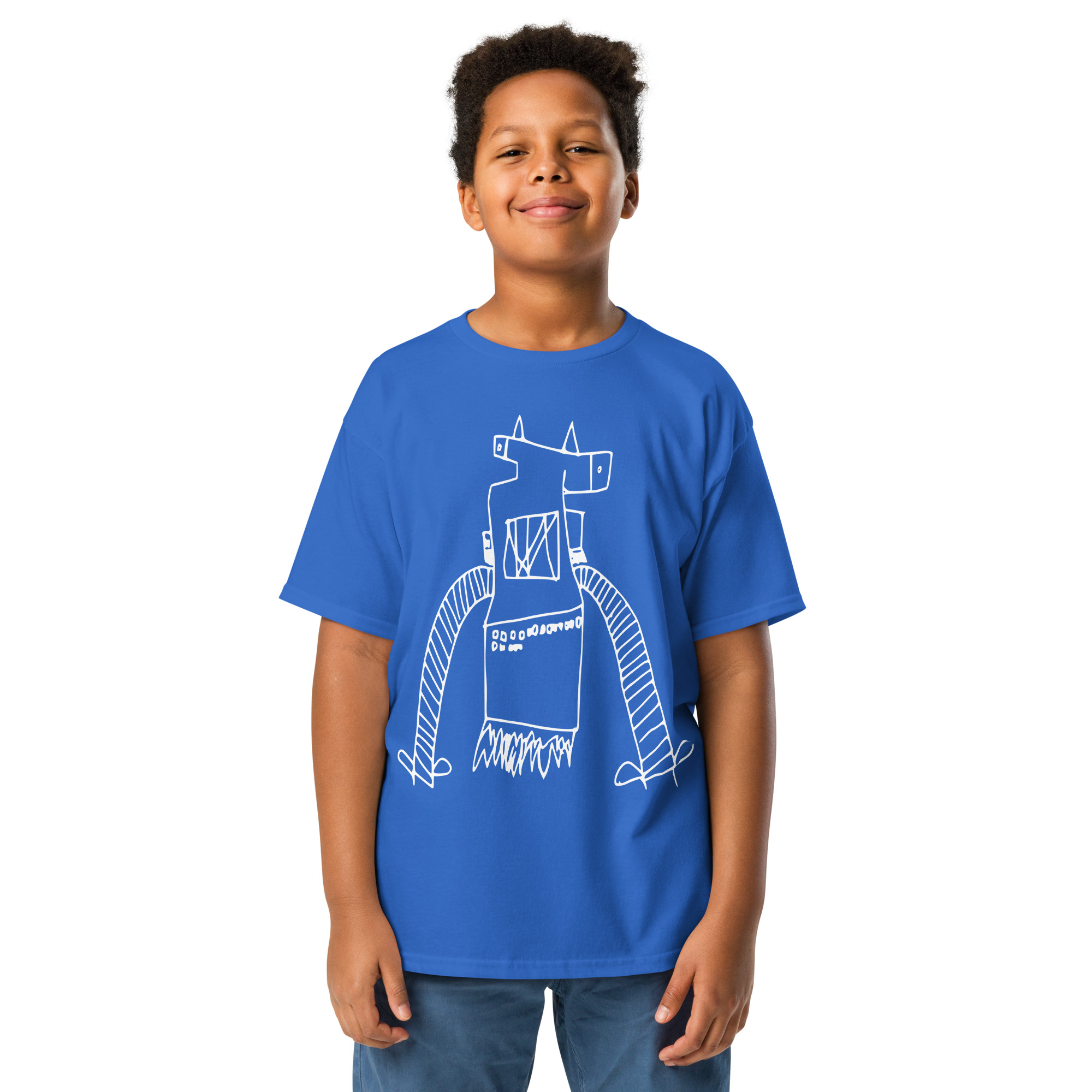 Your Child’s Artwork | Custom Photo Youth T-Shirt - Image 6