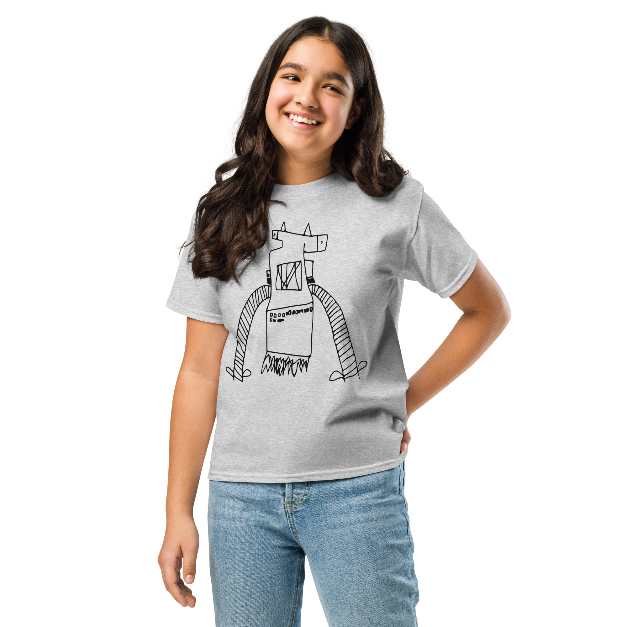 Your Child’s Artwork | Custom Photo Youth T-Shirt - Image 5