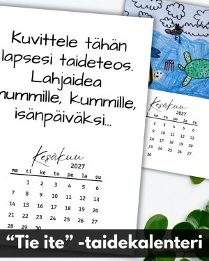 "Tie ite" -taidekalenteri 2027 | PDF-tiedosto